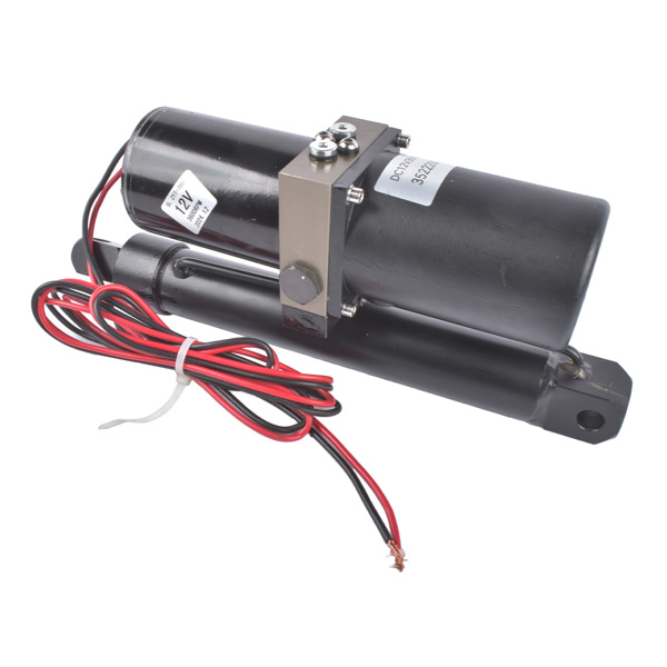 液压线性执行器 Hydraulic Linear Actuator DC 12V 8" Stroke Length 8000N 1700Lbs Stroke Length 200mm-2