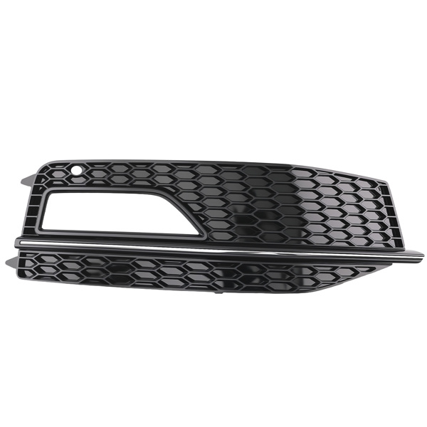 Pair Fog Light Grille Cover fit for Audi A4 Komfort/Premium 2013-2016 8K0807681L-1