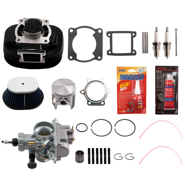 Cylinder Piston Kit Carburetor fit for Yamaha Blaster 200 88-06 Engine Rebuild Set-6