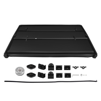 Black Aluminum Tonneau Cover fit for Toyota Tundra Crew Max 66.7in 2007-2025