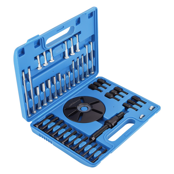 Harmonic Balancer Puller Removal & Install Tool Set Flywheel Crankshaft Kit New-3