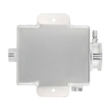 Universal 1.25 Qt Aluminum Coolant Expansion Overflow Fill Tank Reservoir