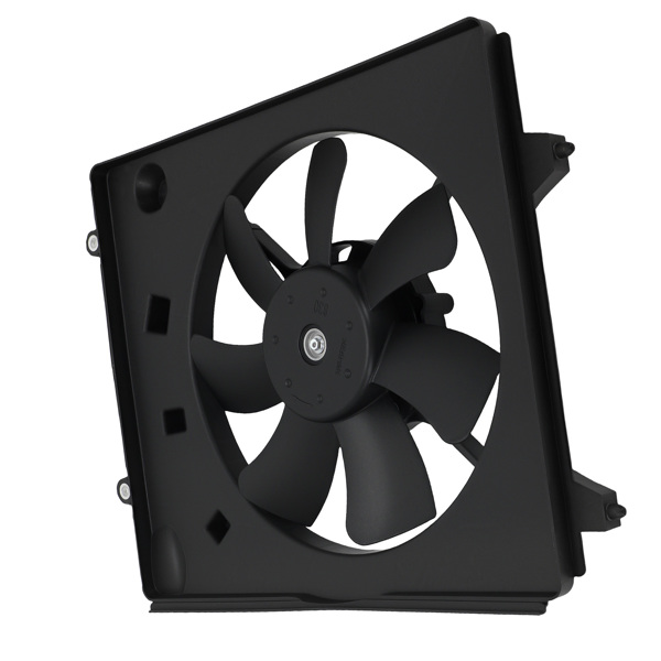 Engine Cooling Fan Assembly Right fit for Honda CR-V 2.4L 15-16 38615R5AA01-6