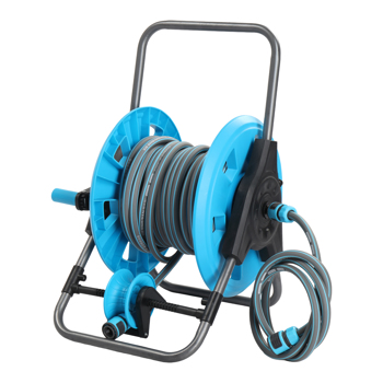 45*43*58cm 蓝+黑灰 铁+塑料 +1.9M水管接头 拼接 水管车