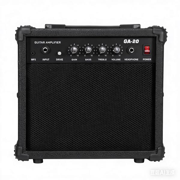  20W 电吉他音箱 黑色-1