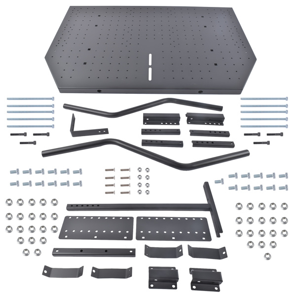 拖车托盘 300 lbs Capacity CC-255 Trailer Tray Replacement for Adjustable "A" Frame Trailers Durable-4