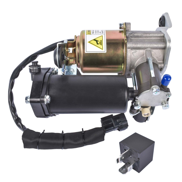 打气泵 Air Suspension Compressor W/Dryer Replacement for Lexus GX470 Toyota 4Runner 4.7L 2003-2009 48910-60020 48910-60021-6