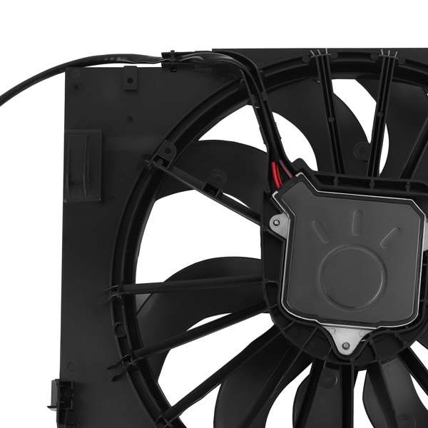 Radiator Cooling Fan Assembly fit for Jaguar XFR/XKR/XKR-S 2010-2019 C2P17120-4