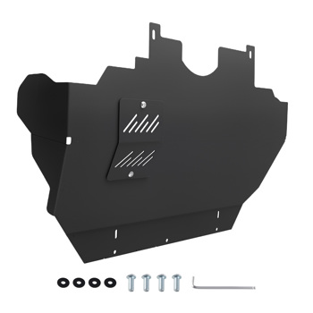 Black Front Skid Plate Body Rack fit for Toyota Tacoma 2024-25 2WD 4WD Steel