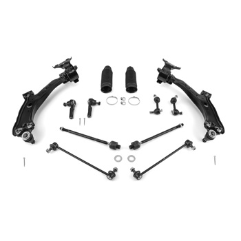 12x Front Lower Control Arms Sway Bars Tie Rods Kit fit for 2007-2011 Honda CR-V