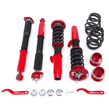Coilovers 24 Step Damper Adjustable Lowering Kit fit for BMW E46 320i 325i 1998-2005