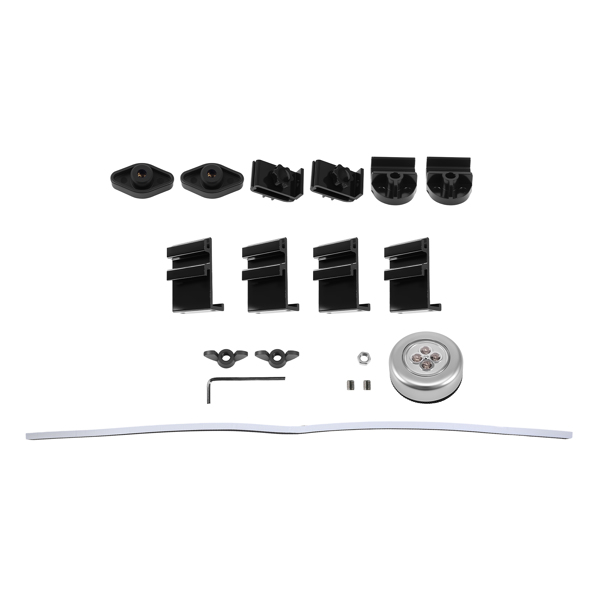 5ft Vinyl Tonneau Cover W/ Lamp fit for Ford Ranger 2019-26 Tri-Fold Dustproof-4