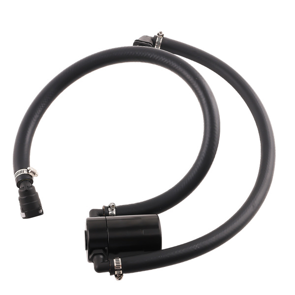 Oil Catch Can Oil Separator Fit Ford F150 2.7L 5.0L Raptor 3.5L Ecoboost Black-3