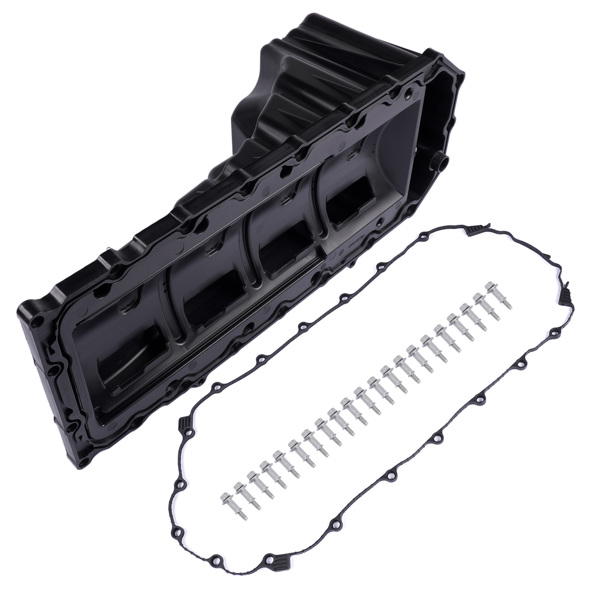 油底壳 Engine Oil Pan w/ Gasket Replacement for Jeep Grand Cherokee Dodge Durango 3.6L 5.7L AWD 68160481AA 68160481AB 68160481AC-6