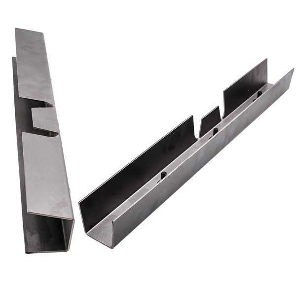 2Pcs Center Skid Plates Kits Rust Repair Frame fit for Jeep Wrangler 1987-1995 RH LH-6