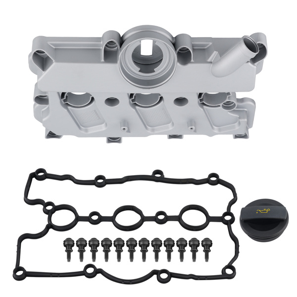 Engine Valve Cover w/ Gasket Left fit for Audi A4 A5 A6 A7 A8 Quattro DOHC 2008-2015-6