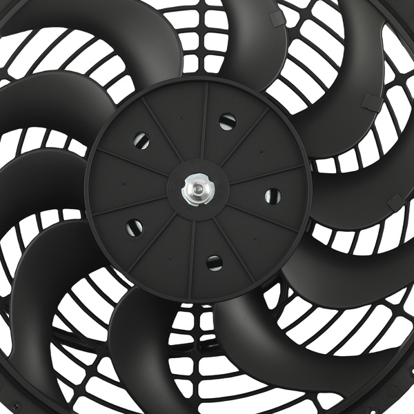 12 inch Universal Cooling Fan fit for Auto Radiator 240W 2250RPM Push Pull 10 Blades-3
