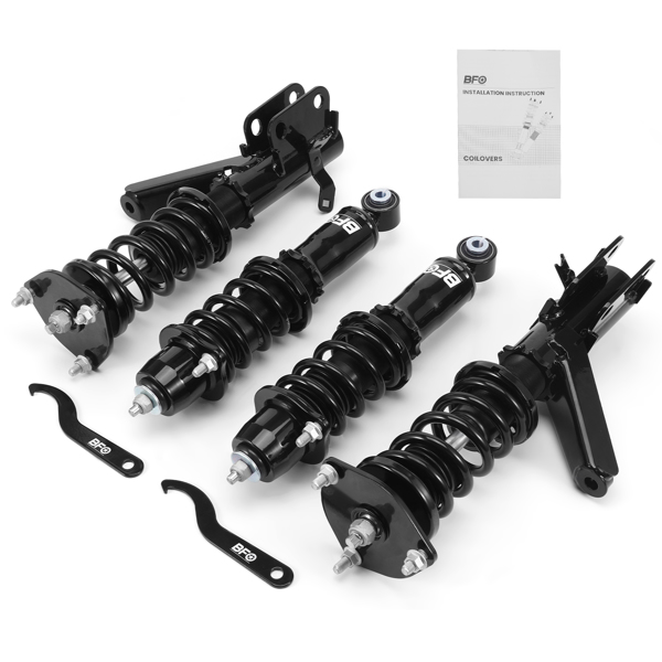 BFO Front & Rear Coilovers fit for RSX 02-06 DC5 Suspension Lowering Kit-6