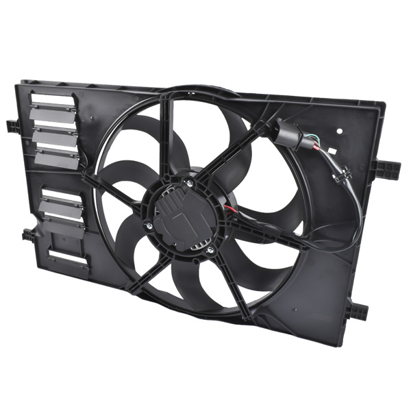 散热器风扇 Radiator Fan Assembly with Brushless Motor Replacement for VW Golf Jetta 2015-2021 5QM121203M VW3115126-5