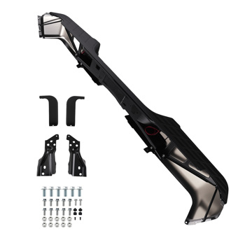 Chrome Rear Bumper Steel fit for Silverado Sierra 1500 2007-2013 GM1103148