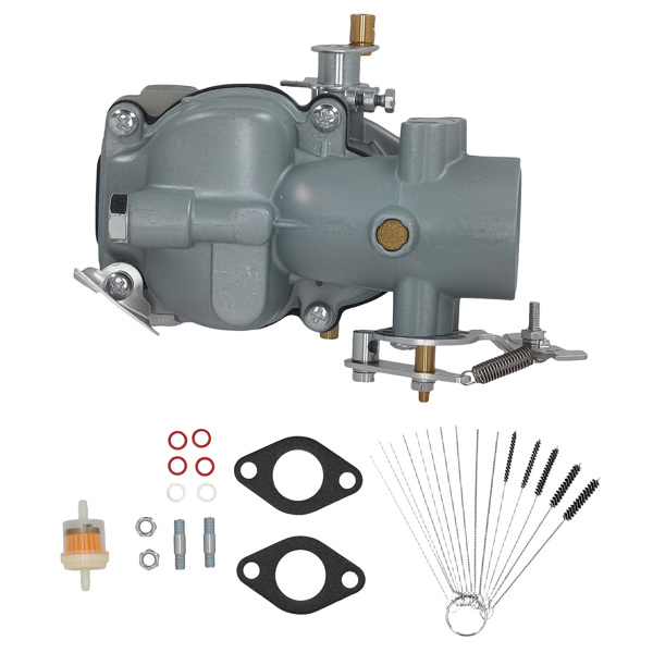 Tractor Carburetor fit for Gas Wisconsin L63S1 (VH4D) w/ 2-1/4" Mount 1957-1976-6