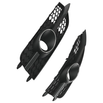 Pair Front Bumper Fog Lamp Grille Cover fit for Audi A7 S7 2012-2015 4G8807682C9B9
