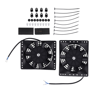 6\\" Electric Fan Kit 2250RPM fit for HotRod Classic 265 283 305 327 350 Universal 12V