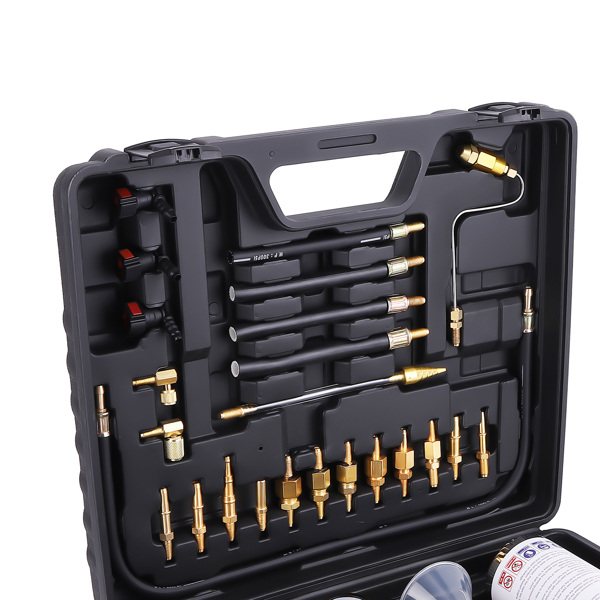 Car Fuel System Cleaning Equipment fit for Petrol Vehicles with Multiple Connectors-3