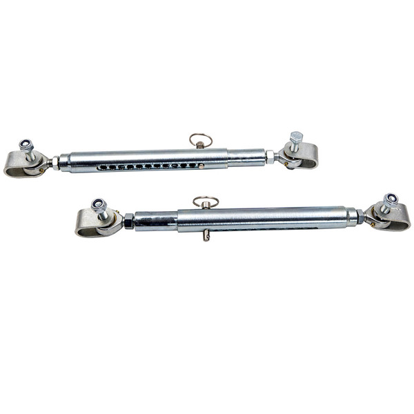 Front End Tubular Travel Limiters fit for Drag Race Car Performace Quick Pin Adjust-6