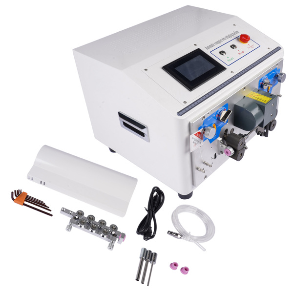自动剥线机 Automatic Wire Stripping Machine Cable Stripper 110V with 4.3" Touch Screen New-3