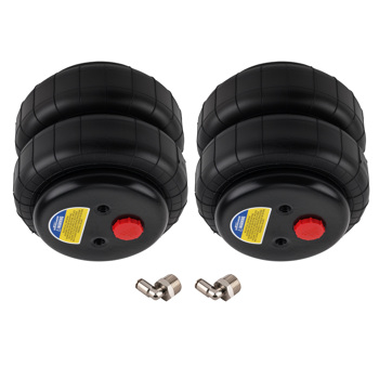 2PCS Standard Air Ride Suspension Bag Heavy Duty 1/2\\"npt Single Port 2500 lb