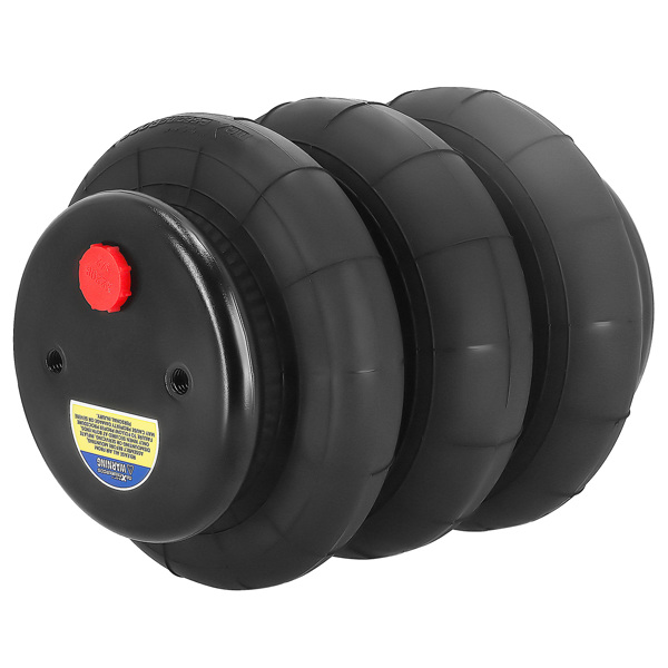 Pair Triple Bellow Air Spring Bag fit for Dodge Ram 1500 3500 fit for GMC 2600 lb-5