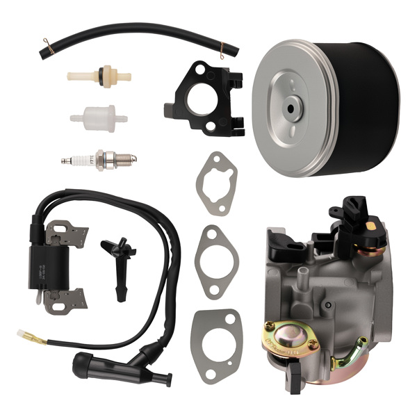 Carburetor W/Fuel Line Fit fit for Honda GX340 GX390 11HP 13HP 16100-ZF6-V01-6