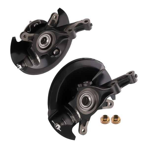 Front Wheel Bearing Knuckle Assembly fit for Honda Civic 2003-2005 1.7L LH RH Pair-6