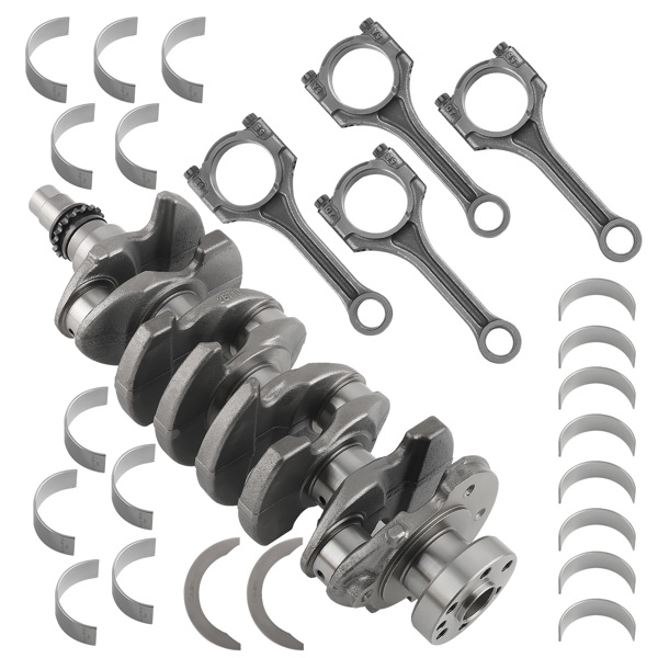 23110-2B710 Crankshaft & Connecting Rod & Bearing Kit Set fit for Kia Hyundai 1.6T-6
