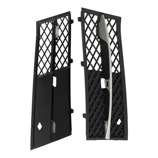 Pair Front Bumper Fog Lamp Grille Cover fit for BMW F10 F11 528i 535i 550i 2011-2013-6