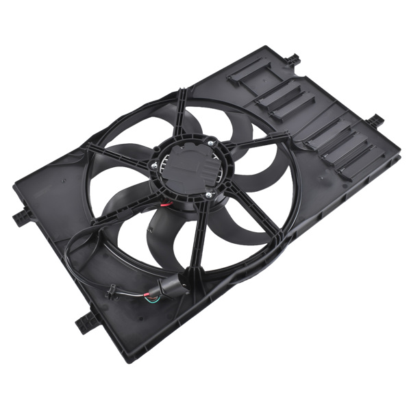 散热器风扇 Radiator Fan Assembly with Brushless Motor Replacement for VW Golf Jetta 2015-2021 5QM121203M VW3115126-3