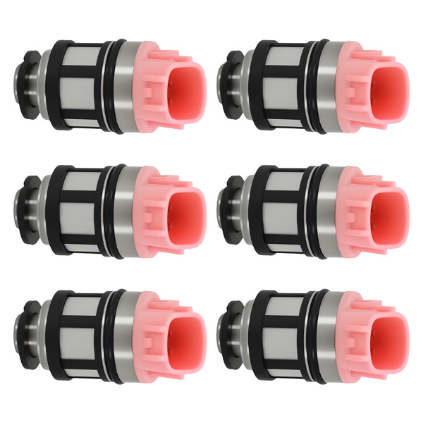 6Pcs Fuel Injectors 16600-9S200 16600-1801 fit for Nissan Frontier Xterra 3.3L-5