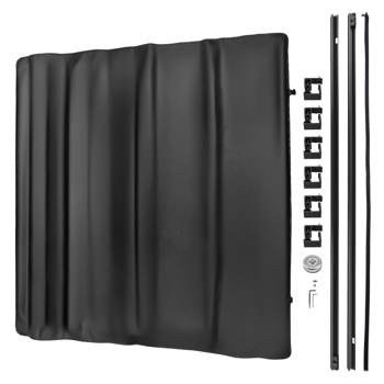 6.6FT Vinyl Roll Up Tonneau Cover fit fit for Chevy Silverado GMC Sierra 14-2026