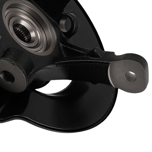 Pair Steering Knuckle fit for Honda Pilot 2005-2008 KA698492 698492 Black-4