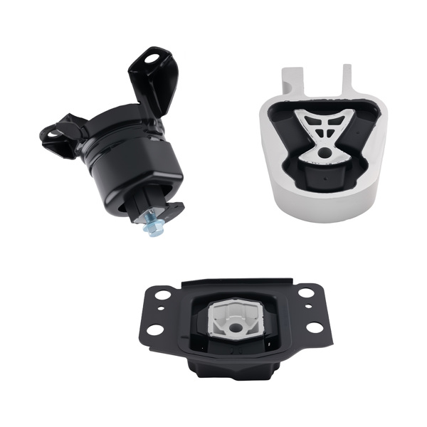 Motor Mount Kit fit for Ford Fusion L4 2.5L Solid 2013-2016 DP5Z6068A 3327 3329-6