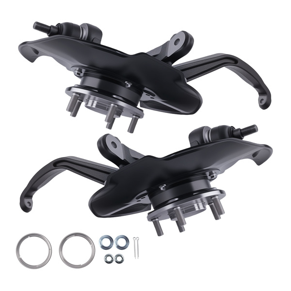 2x Front Wheel Bearing Hub Knuckle Assembly fit for Honda Accord 2.4L 3.5L 08-12 New-6