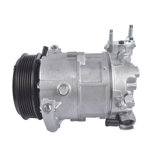汽车空调压缩机 A/C Compressor w/ 6-Groove Pulley Replacement for Chrysler Pacifica 17-23 Voyager 20-23 3.6L-3