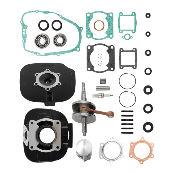 Piston Cylinder Crank Gaskets Seal Rebuild Kit fit for Yamaha Blaster 200 1988-2006-6