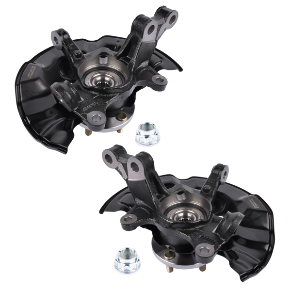 转向节总成 2X Front Steering Knuckles &Wheel Hub Bearings Replacement for Toyota Corolla Matrix 2014-2018 698-477-1