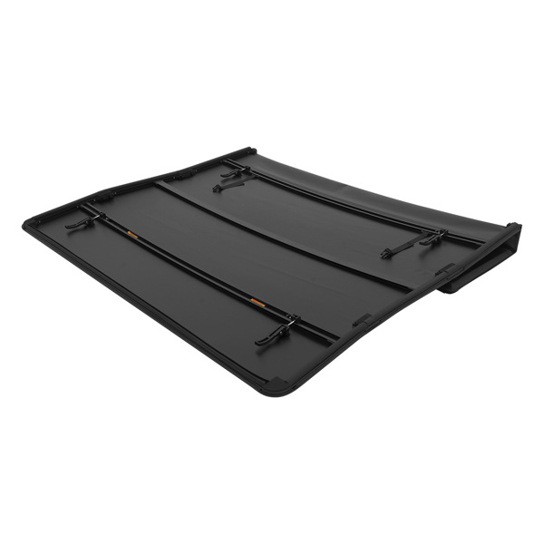 6.5ft 4-Fold Truck Cover fit for Chevy Silverado GMC Sierra 2007-2013 With LED Lamp-5