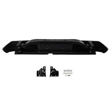 Plastic Steel Rear Bumper fit for Nissan Frontier 2005-2021 85010ZP61A Black