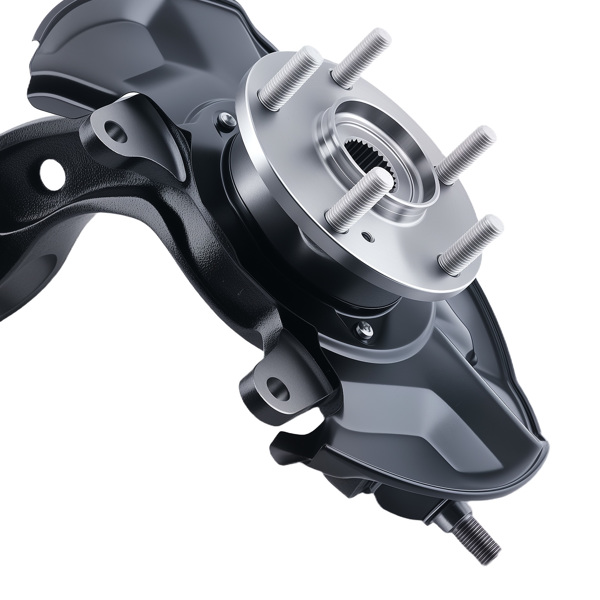 Front Left Steering Knuckle + Wheel Hub Bearing fit for Honda Accord 2013 - 2015-3