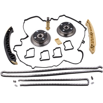 Camshaft Timing Kit + Valve Cover W/ Gasket fit for Mercedes C230 W203 M271 1.8L