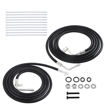Rear AC Line Hoses Set fit for Chevy Tahoe Yukon Escalade  2007-2014 short Wheelbase